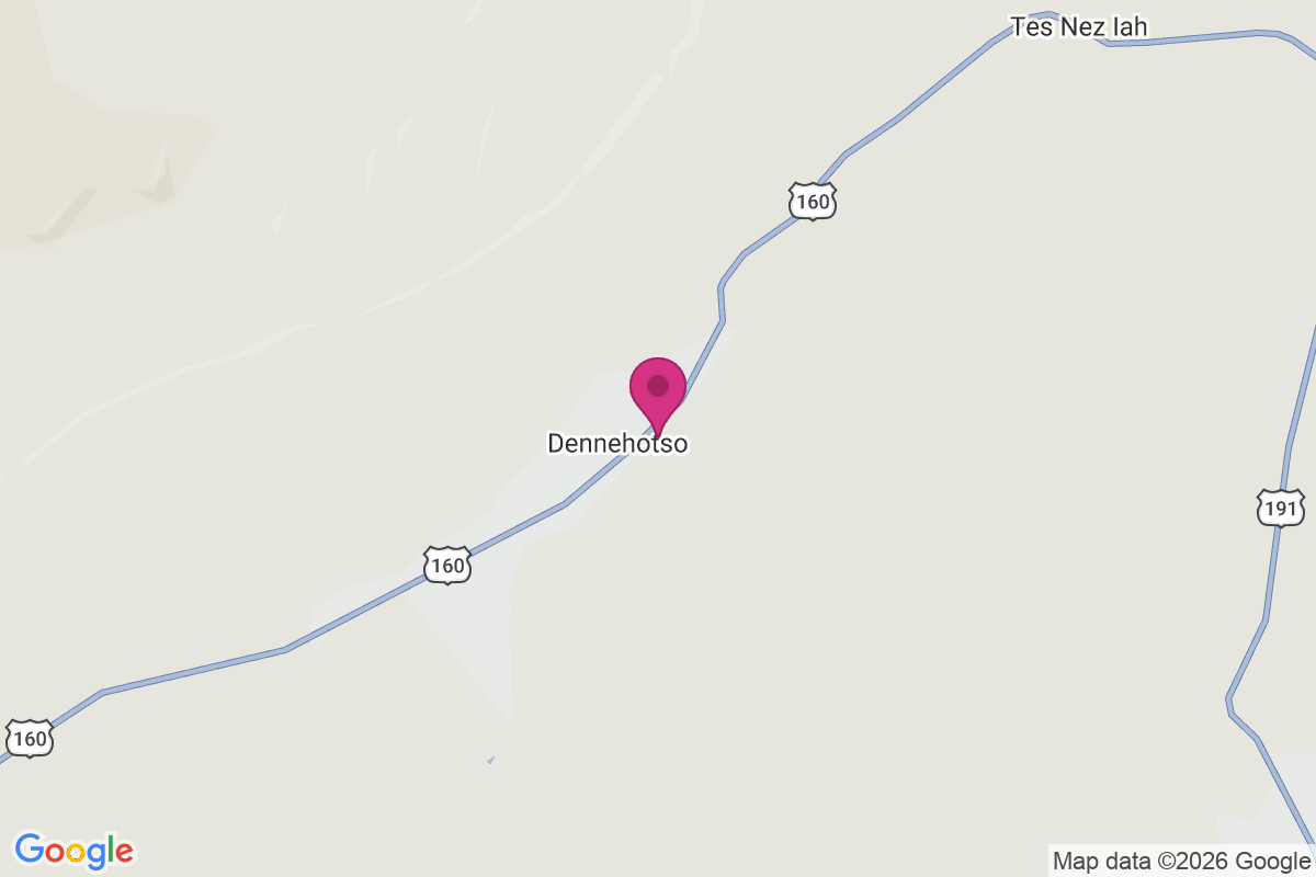 Carte de Dennehotso