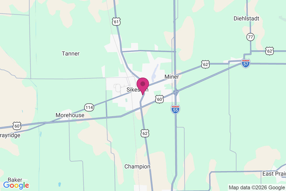 Carte de Sikeston