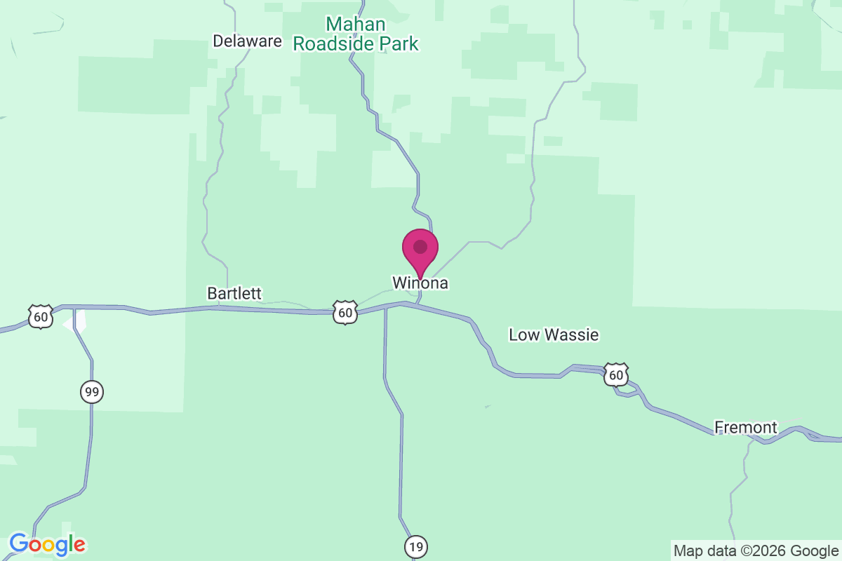 Carte de Winona