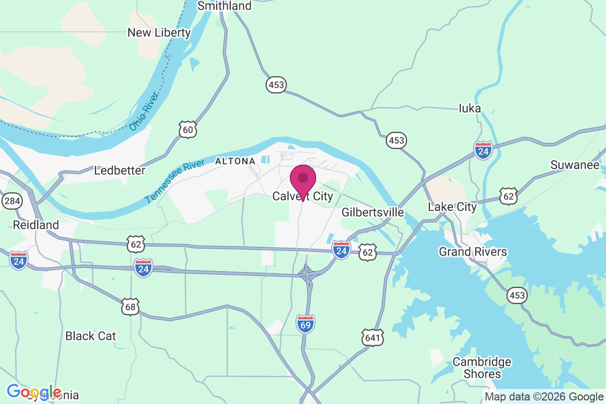 Carte de Calvert City