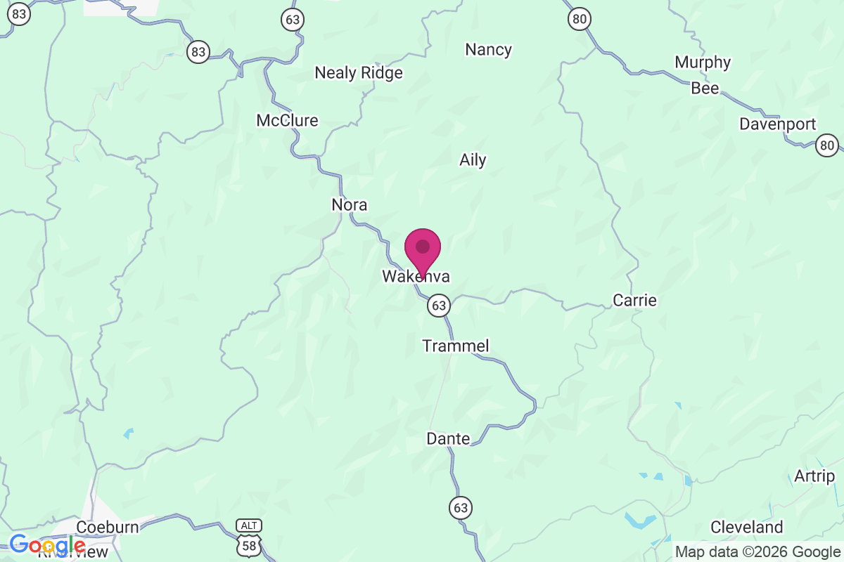 Carte de Wakenva