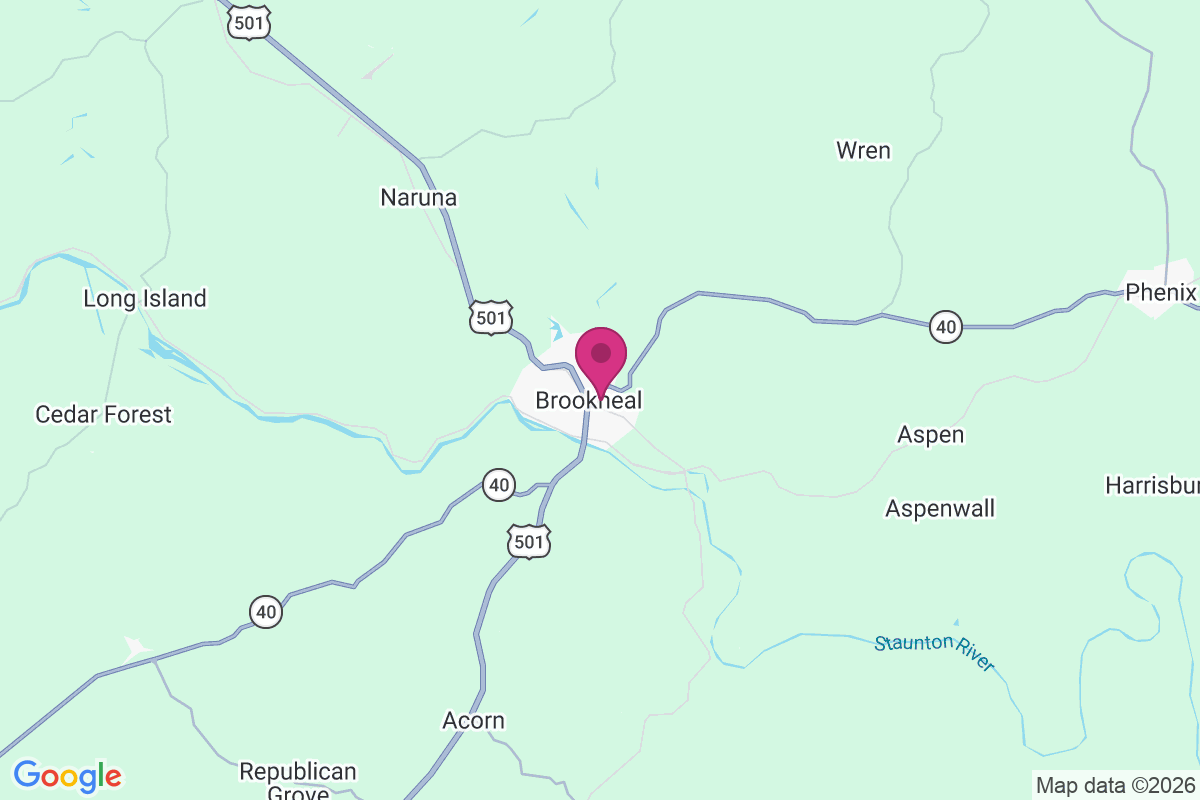 Carte de Brookneal