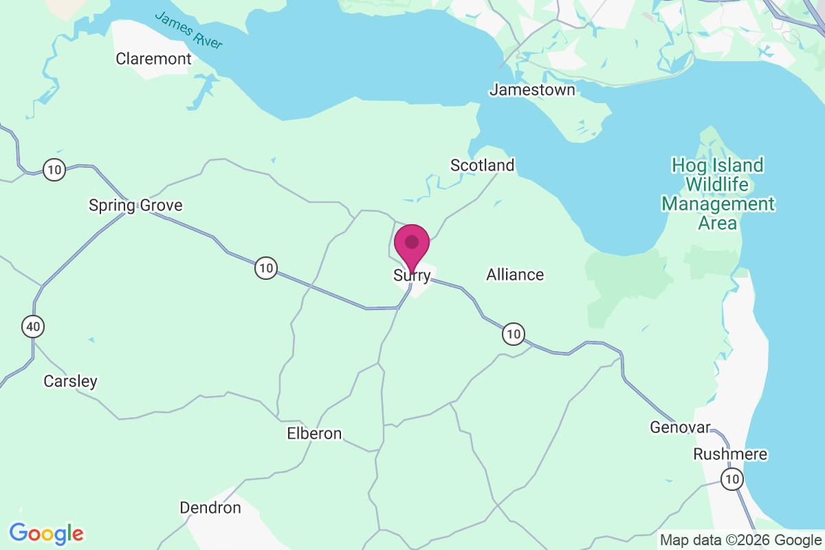 Carte de Surry