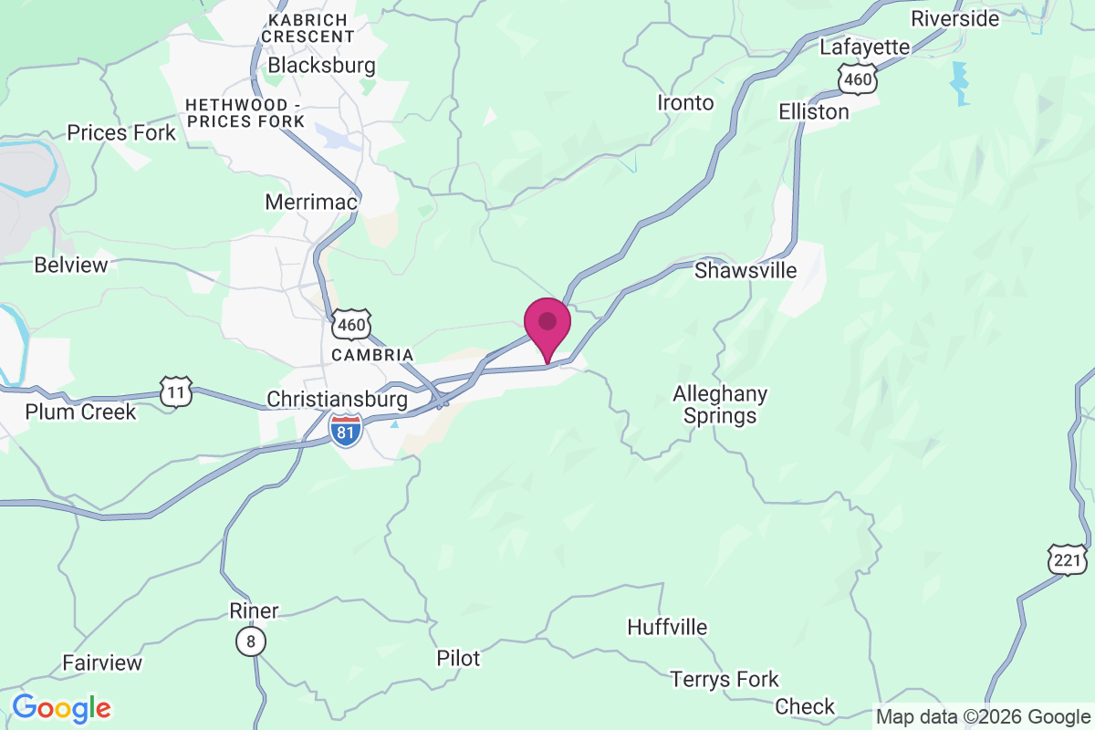 Carte de Blake Forest