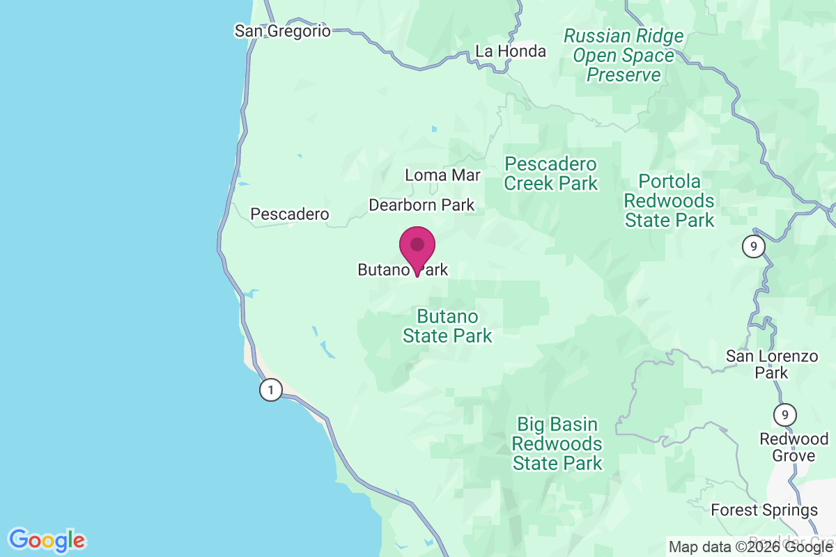 Carte de Butano Park