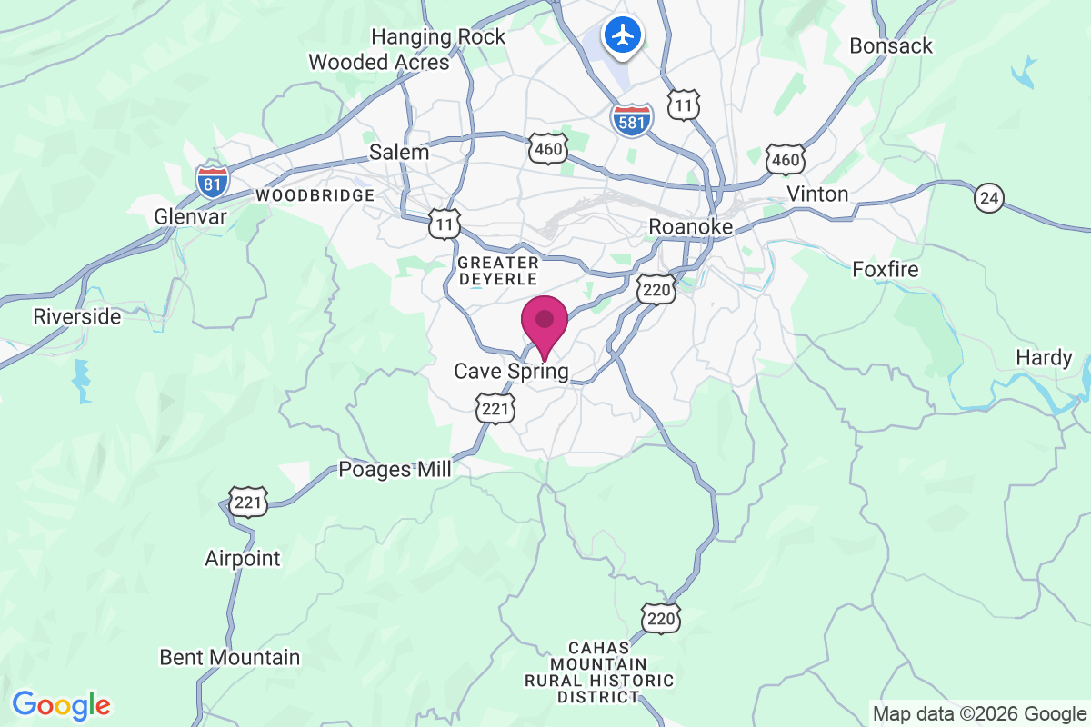 Carte de Mount Vernon Heights