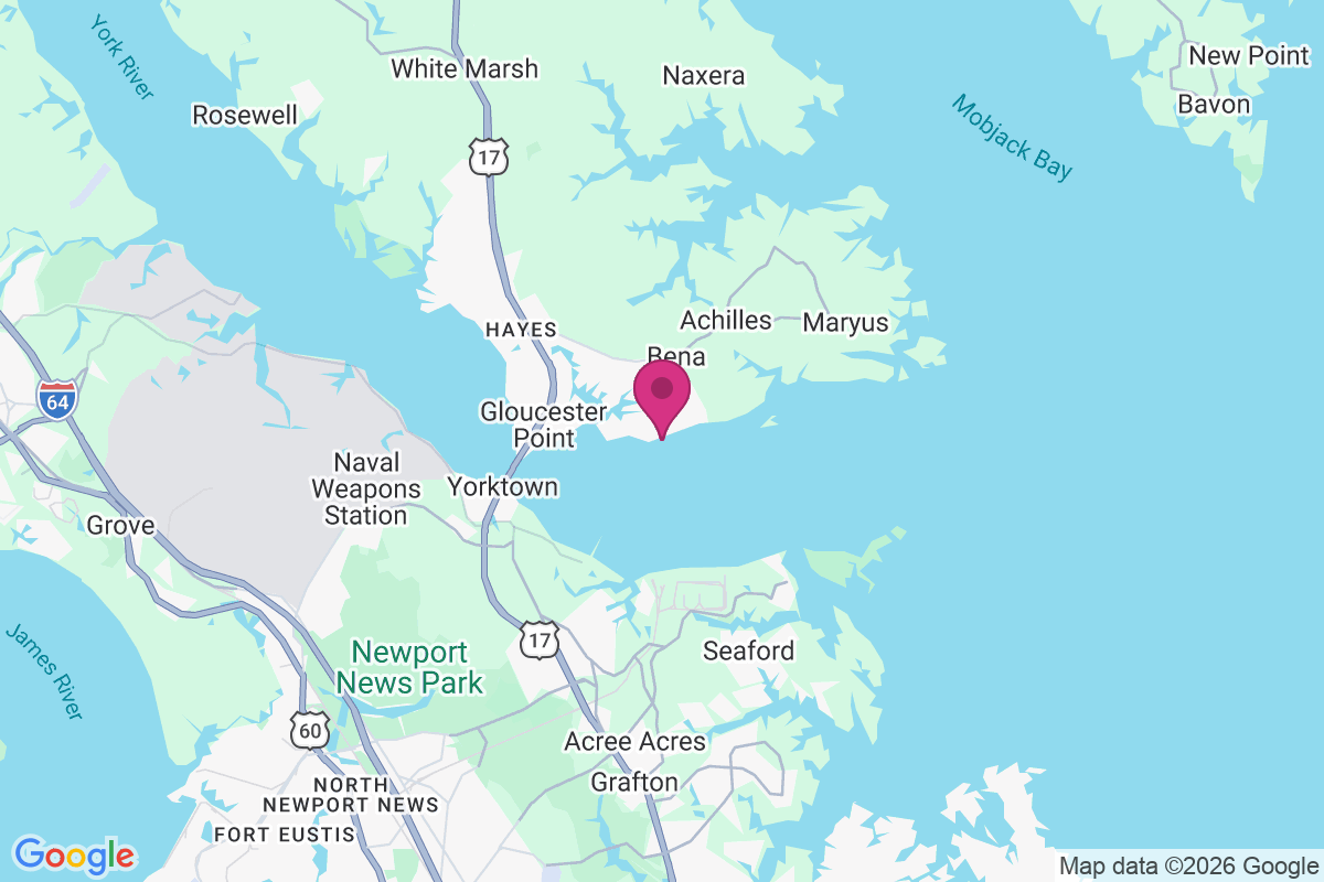 Carte de Oyster Cove