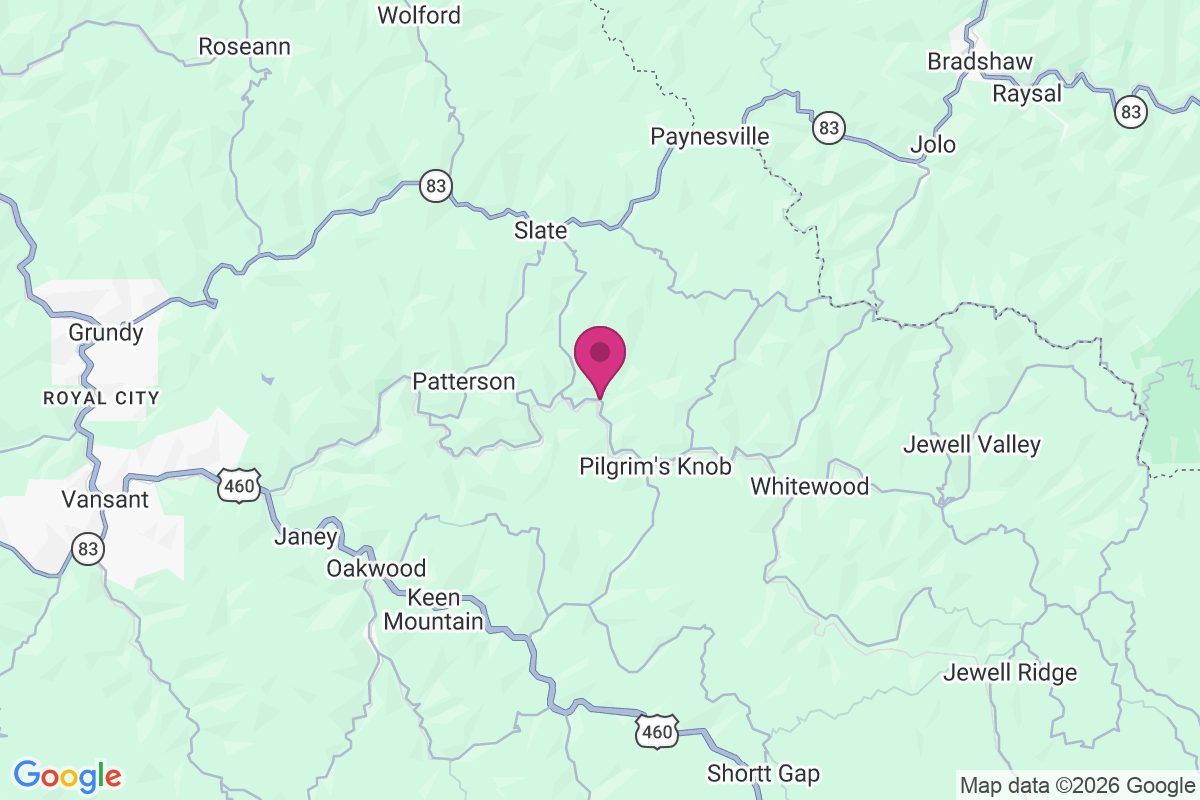 Carte de Pilgrims Knob