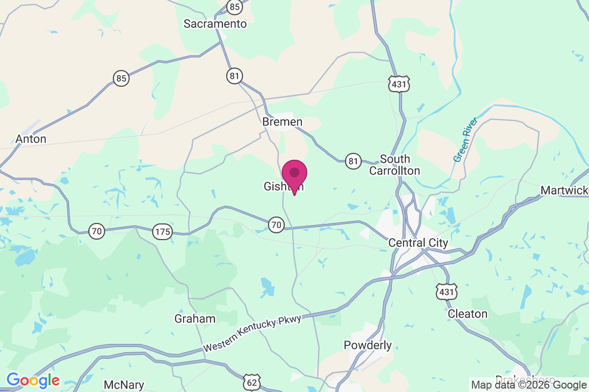 Carte de Gishton