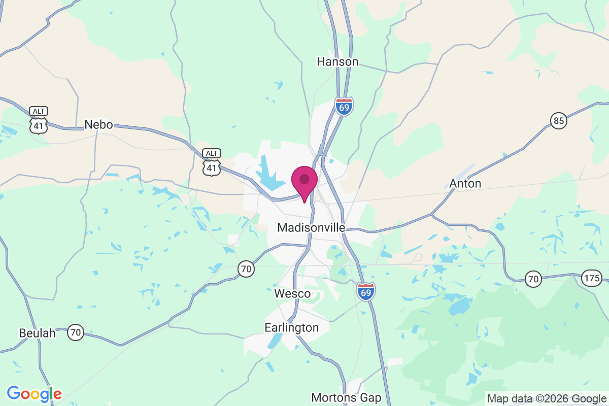 Carte de Madisonville