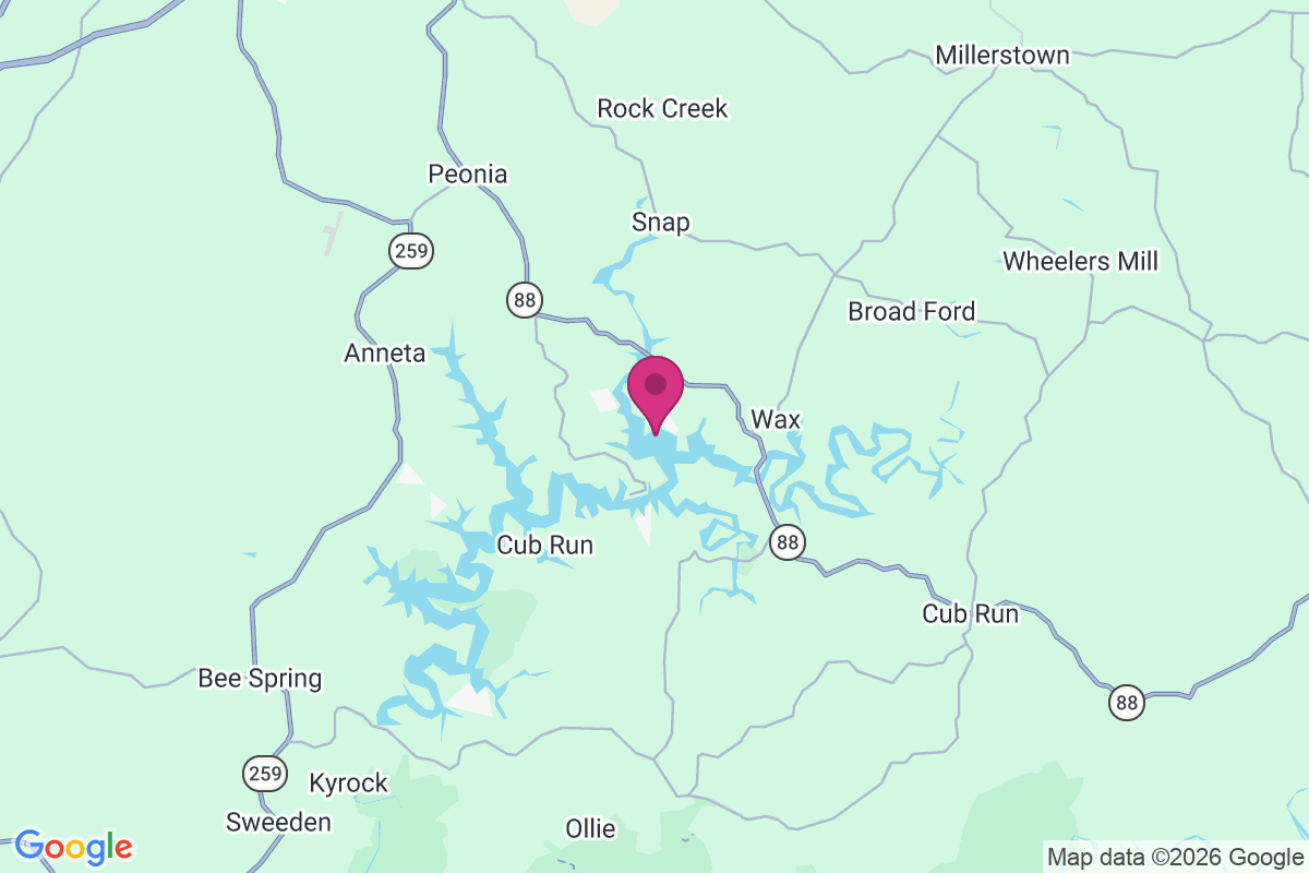Carte de Nolin Lake Estates