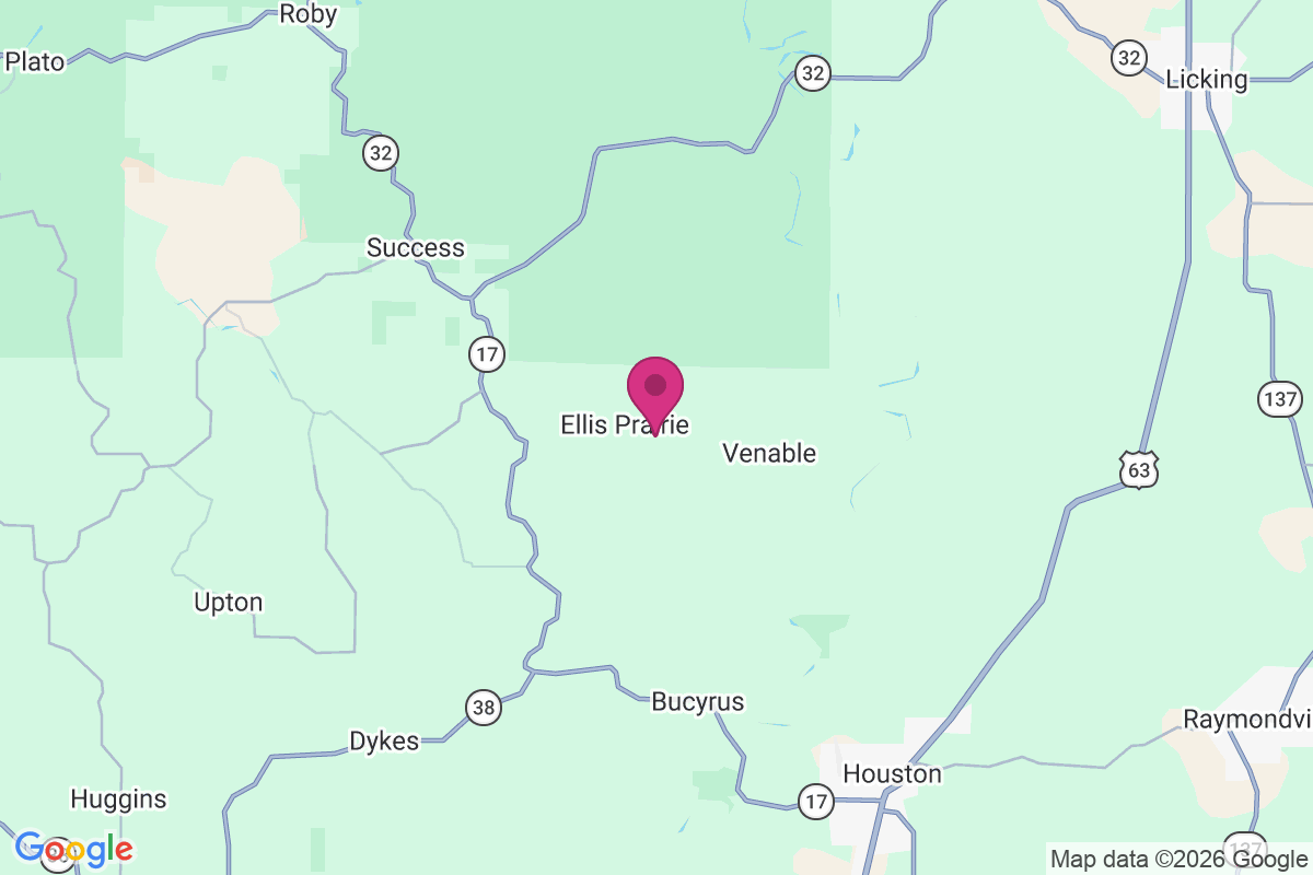 Carte de Ellis Prairie