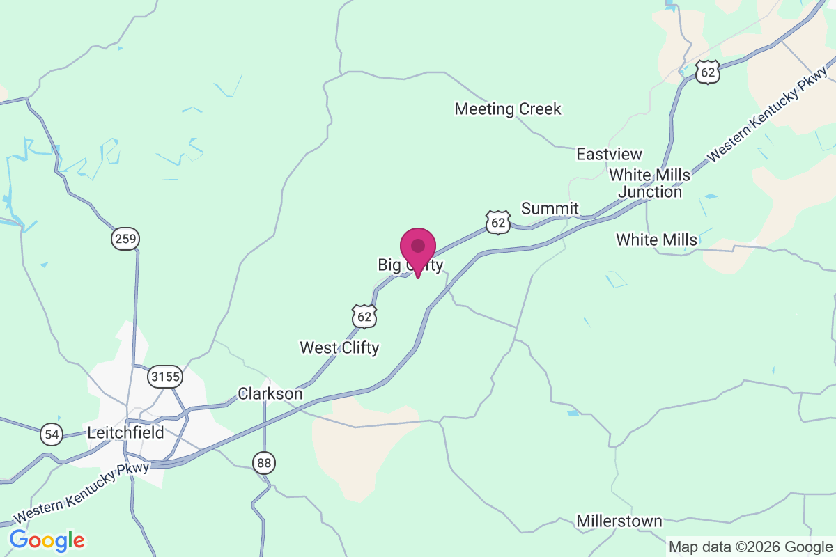 Carte de Big Clifty