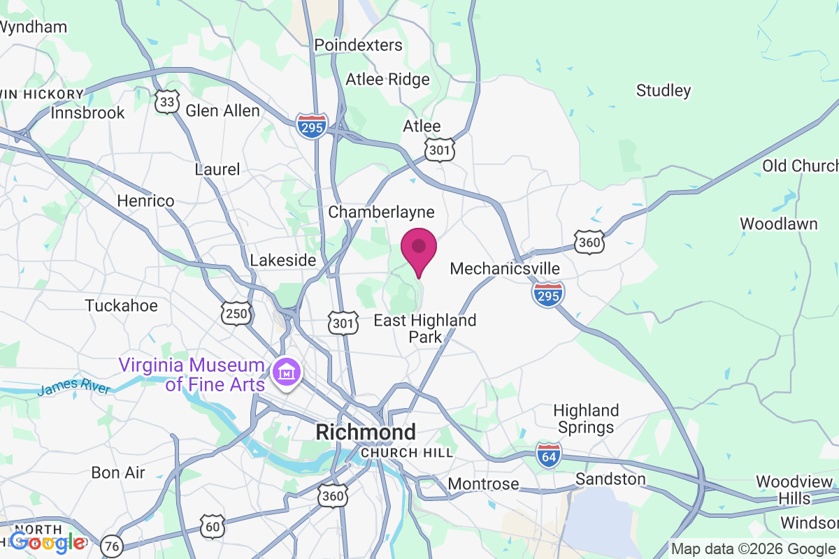 Carte de Chickahominy