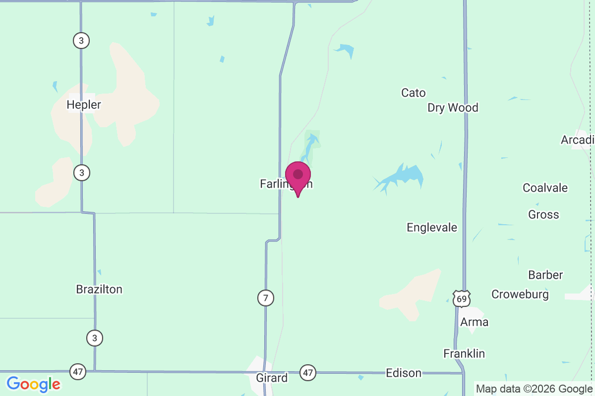 Carte de Farlington