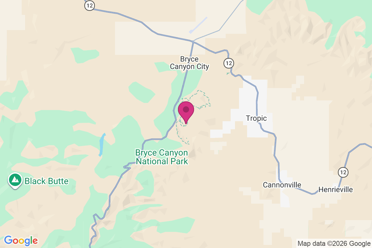 Carte de Bryce Canyon