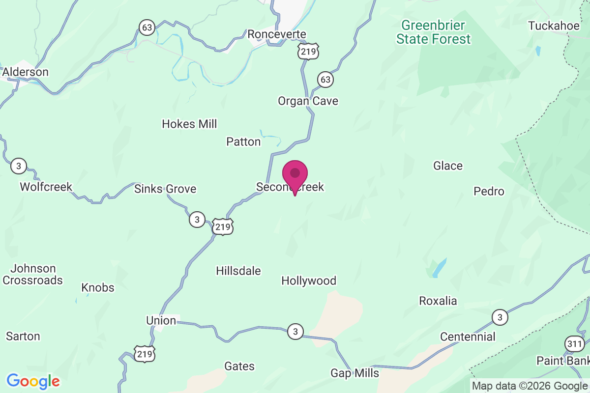 Carte de Secondcreek