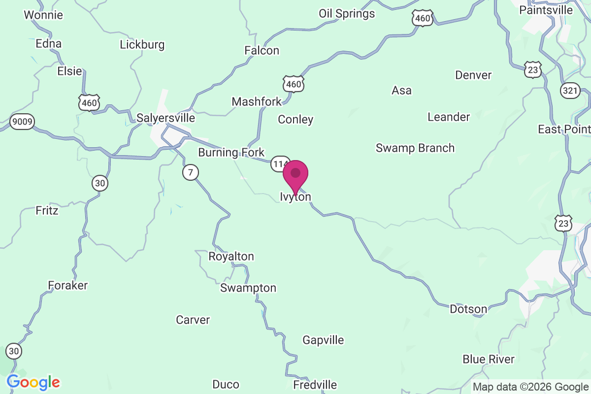 Carte de Ivyton