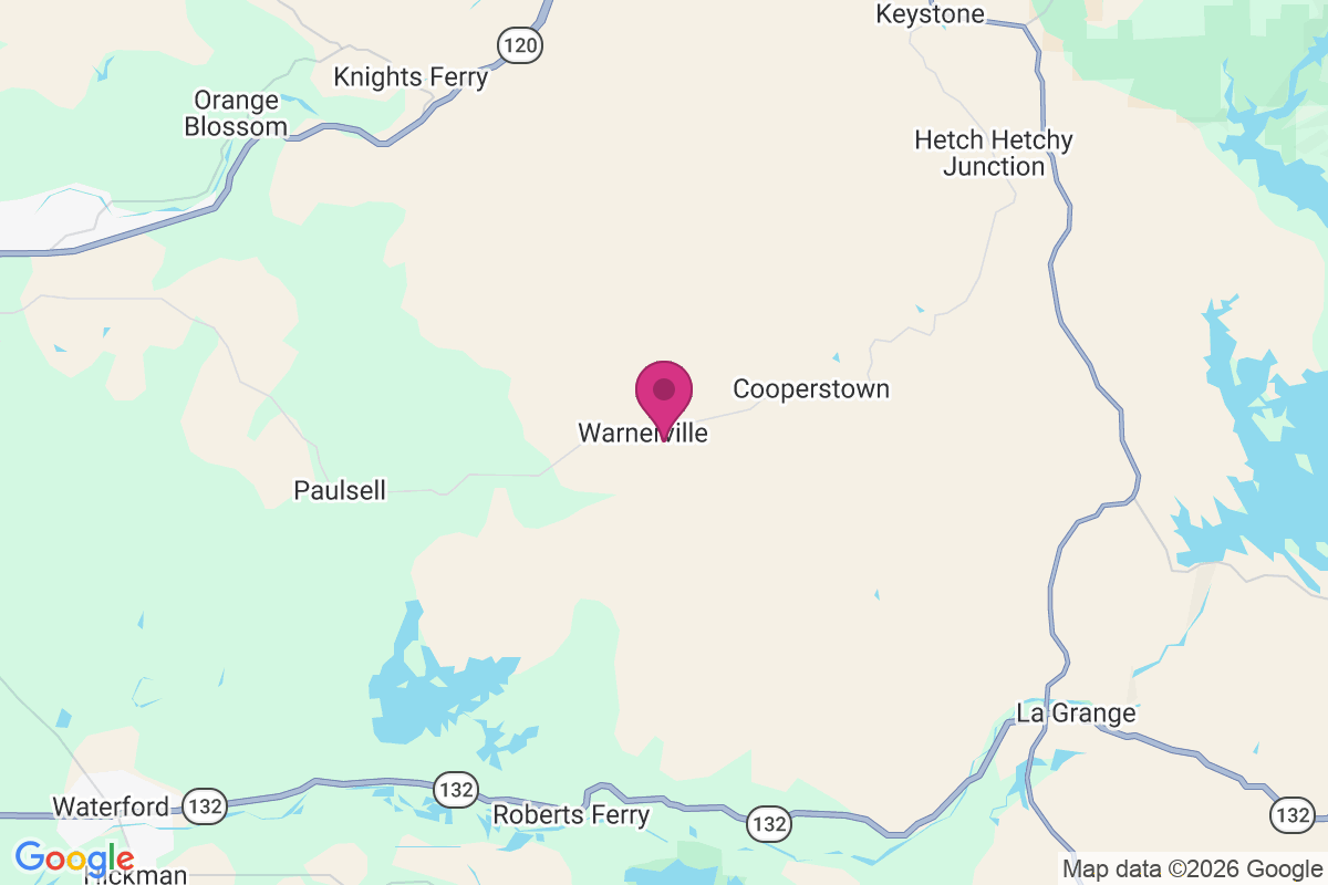 Carte de Warnerville