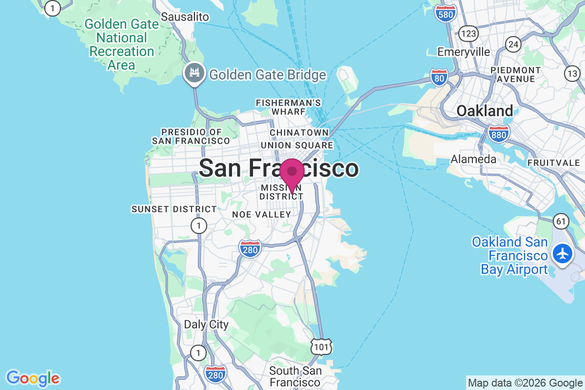 Carte de Mission District