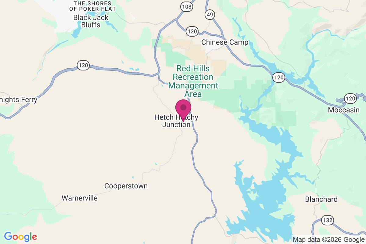 Carte de Hetch Hetchy Junction