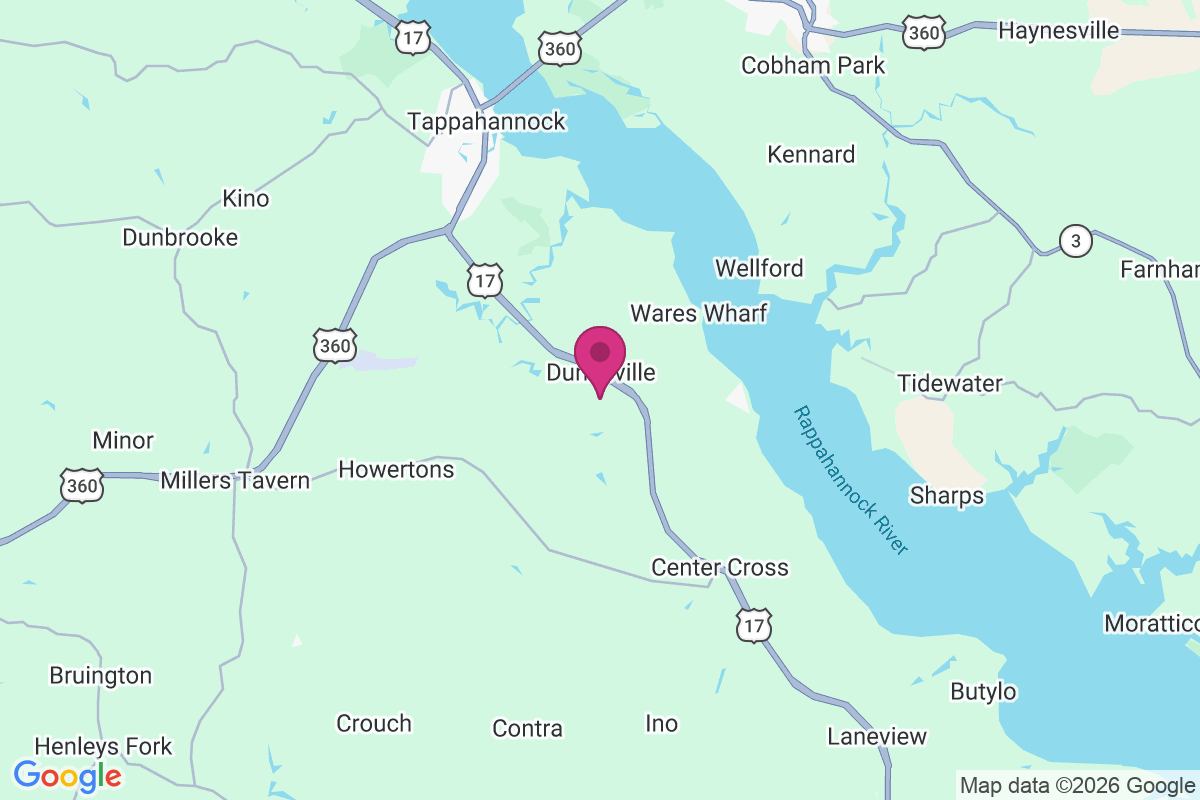 Carte de Dunnsville