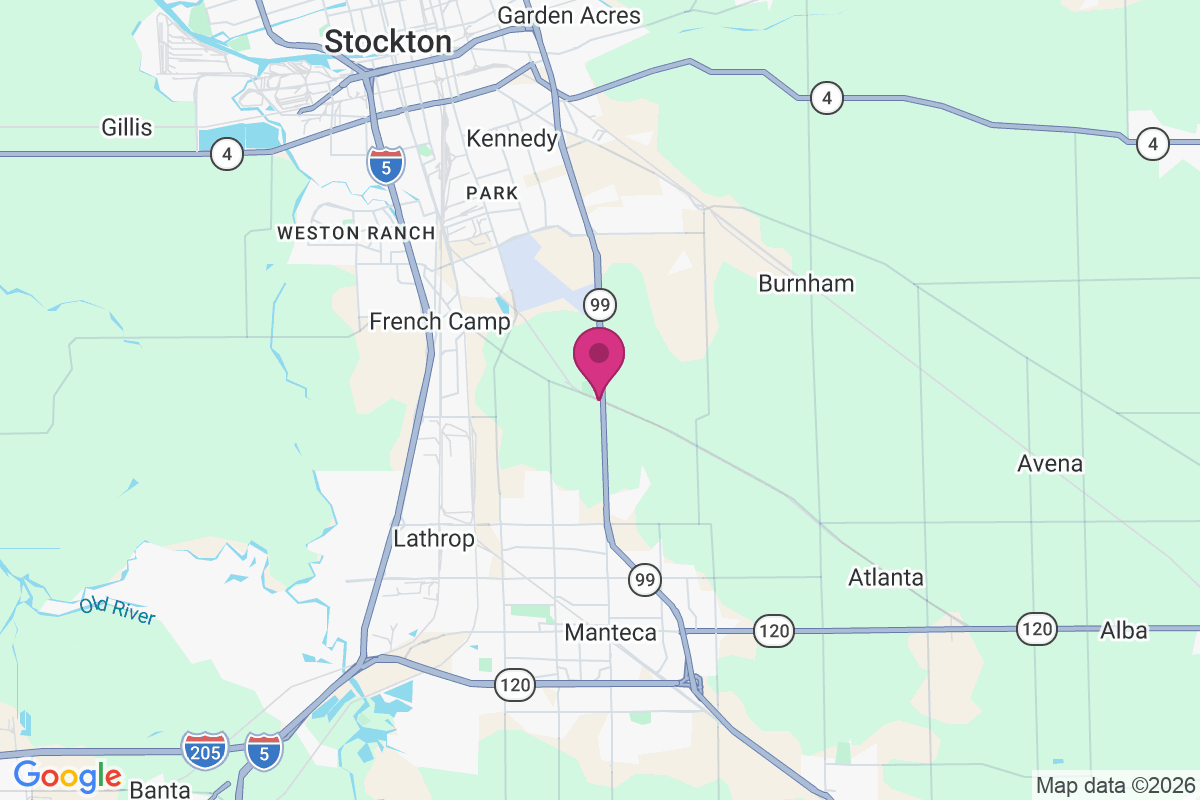 Carte de Manteca Junction