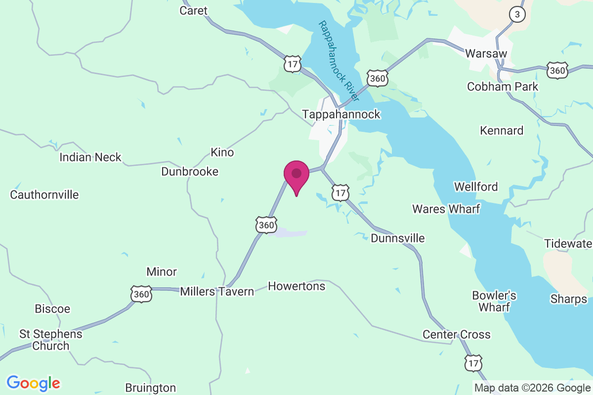 Carte de Henley Fork