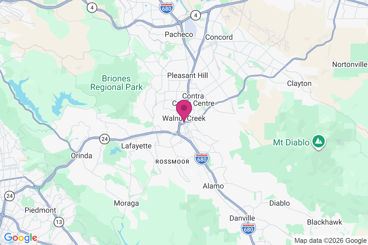 Carte de Walnut Creek