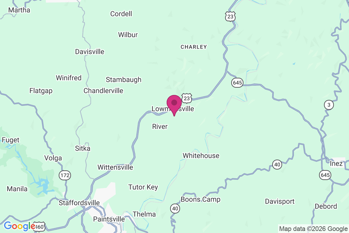 Carte de Lowmansville