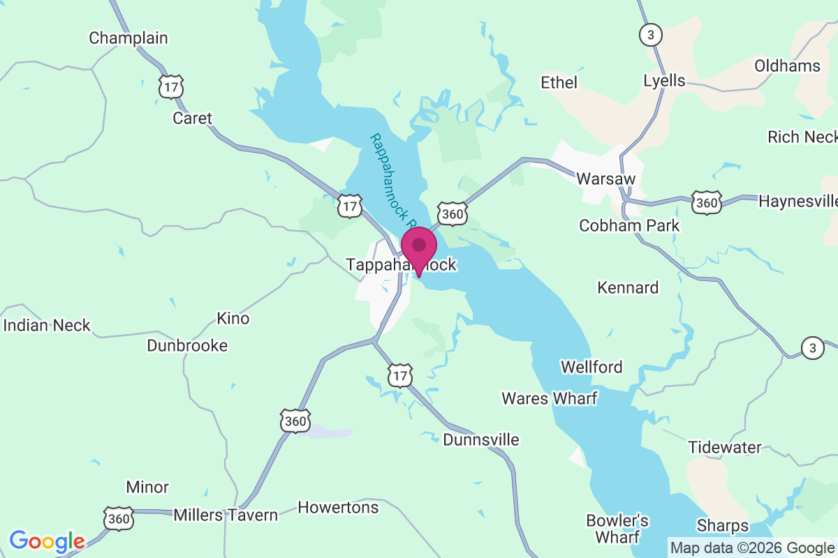 Carte de Tappahannock
