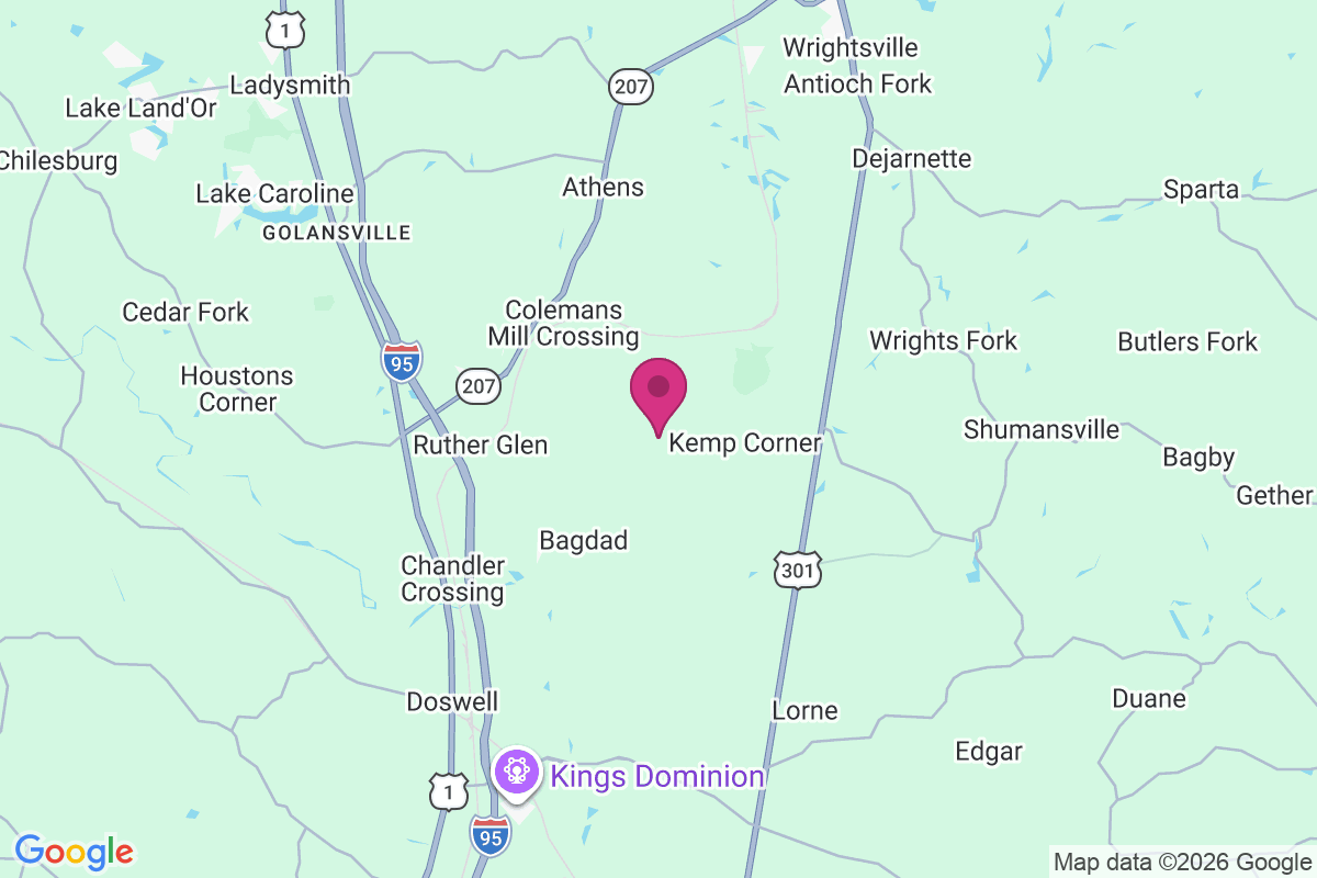 Carte de McBryant Corner
