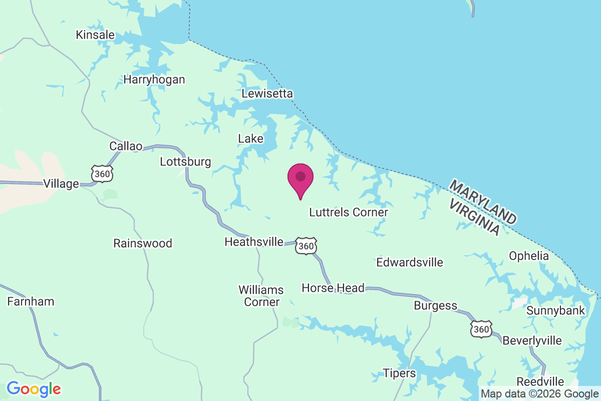 Carte de Middletons Corner
