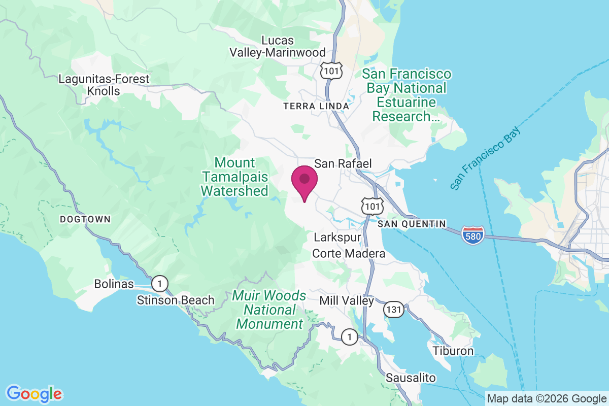 Carte de Kentfield