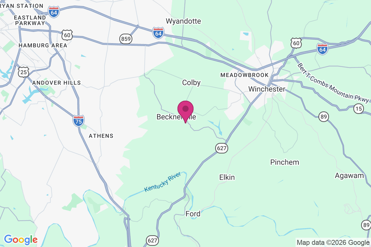 Carte de Becknerville