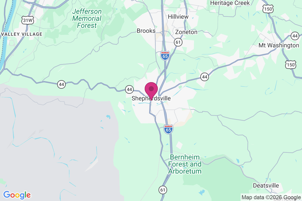 Carte de Shepherdsville