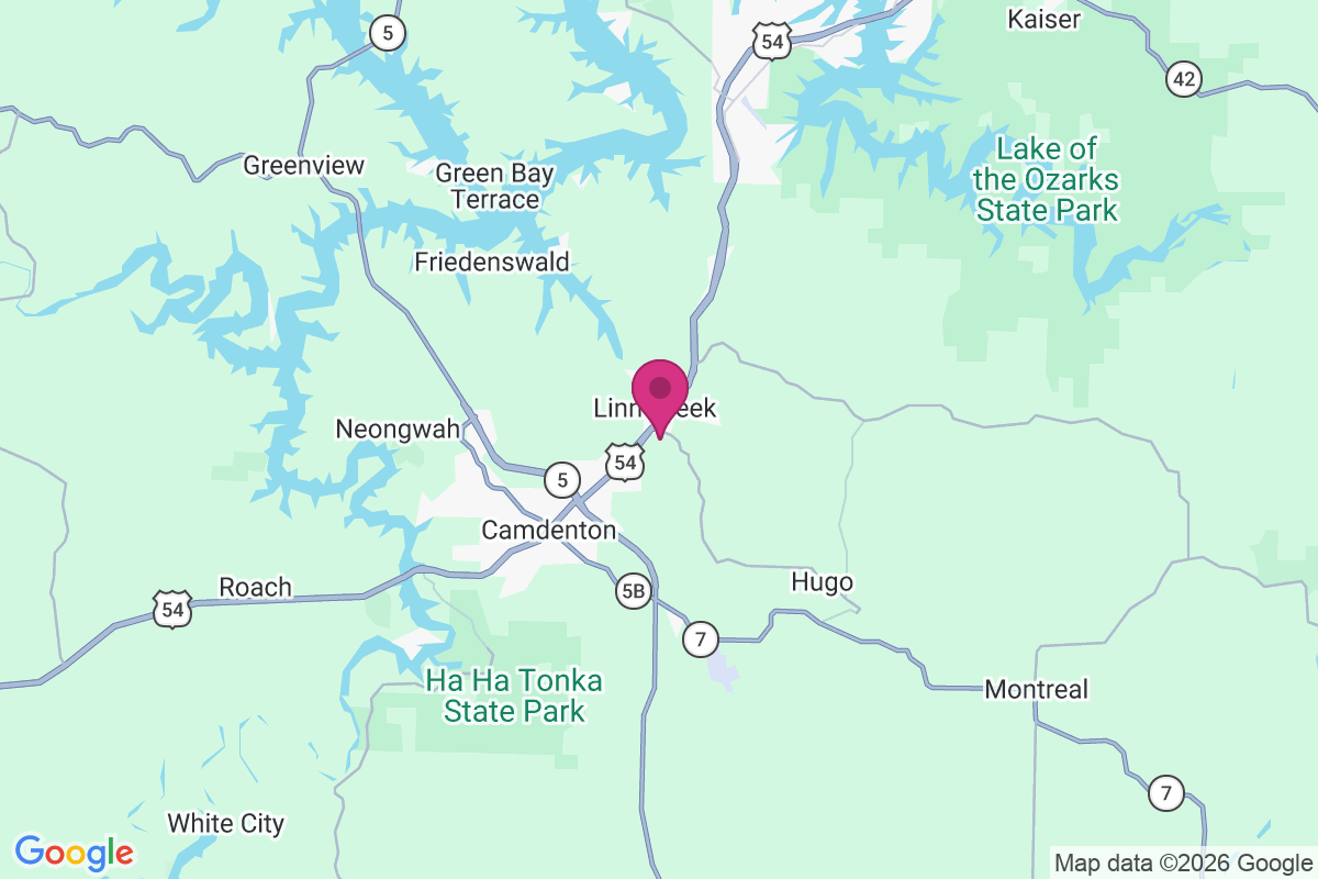 Carte de Linn Creek