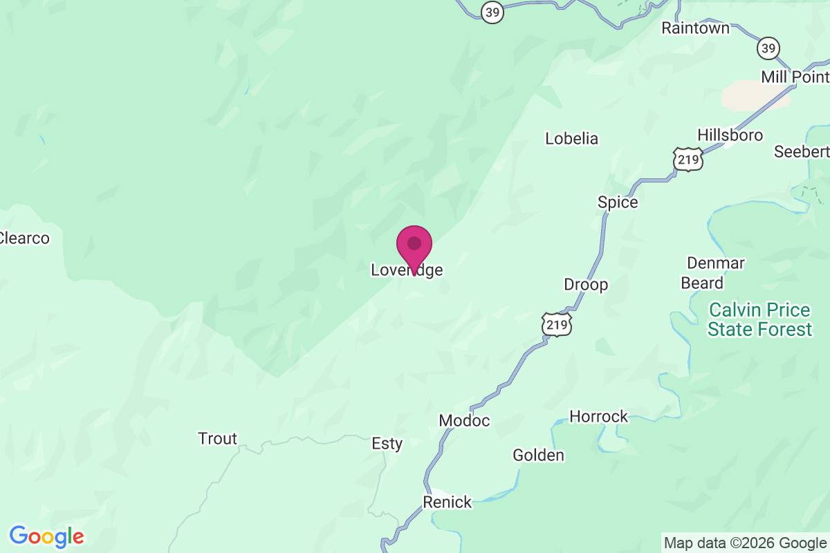 Carte de Loveridge