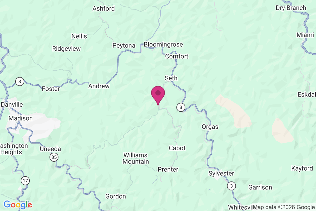Carte de Hopkins Fork