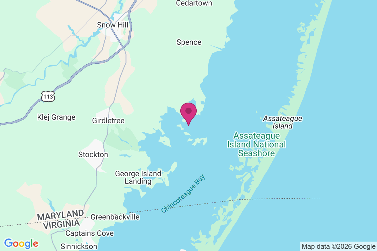 Carte de Duers Neck Landing