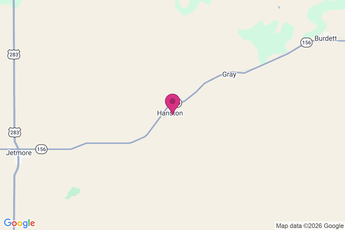 Carte de Hanston