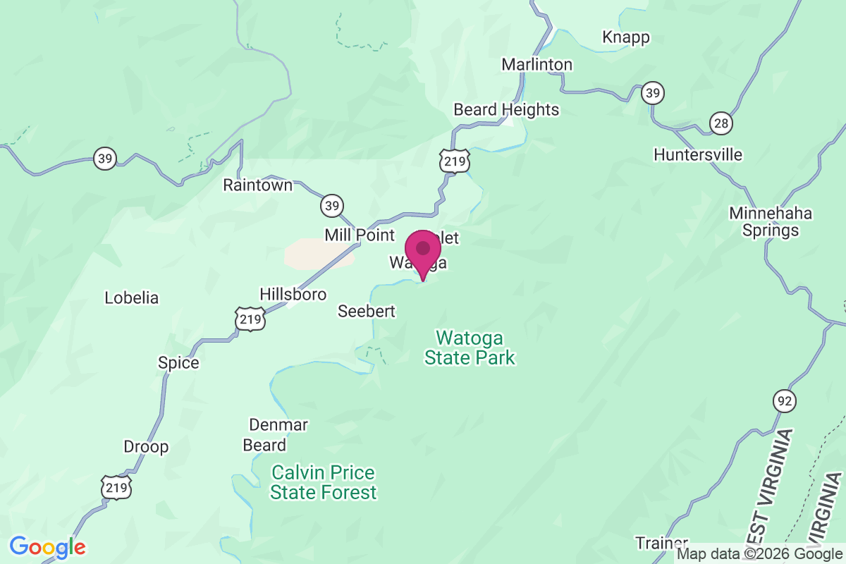 Carte de Watoga