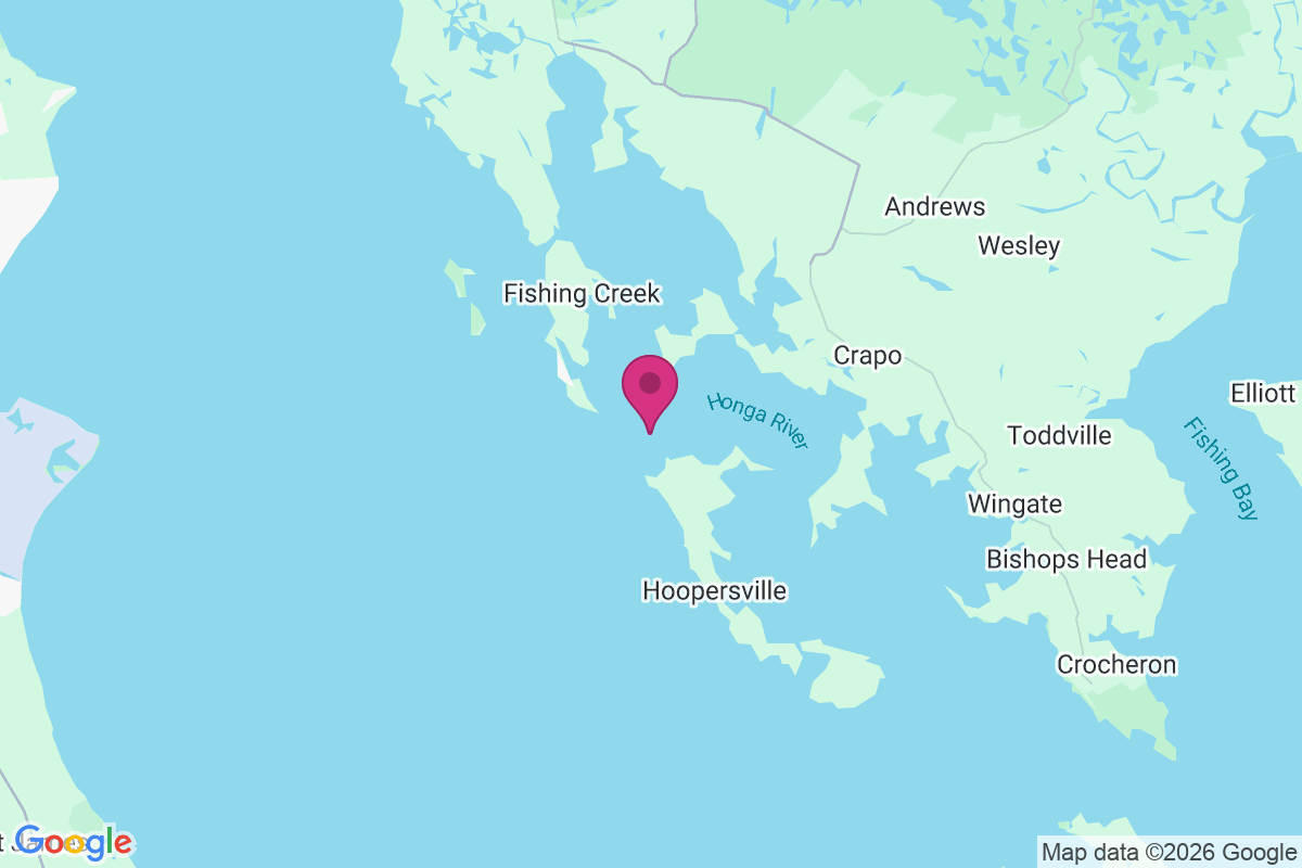 Carte de Hooper Islands