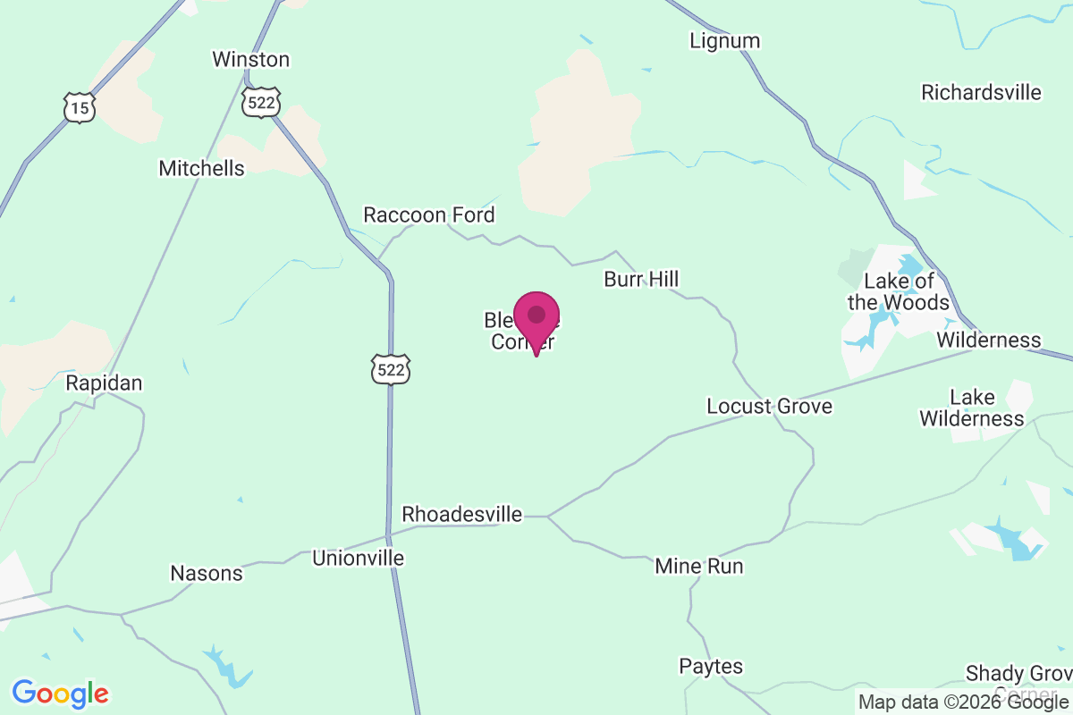 Carte de Bledsoe Corner