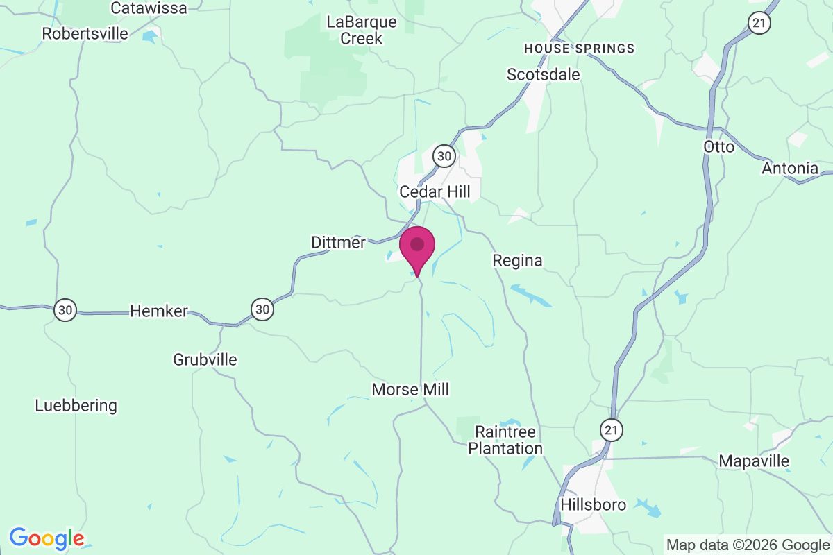 Carte de Cedar Hill Lakes