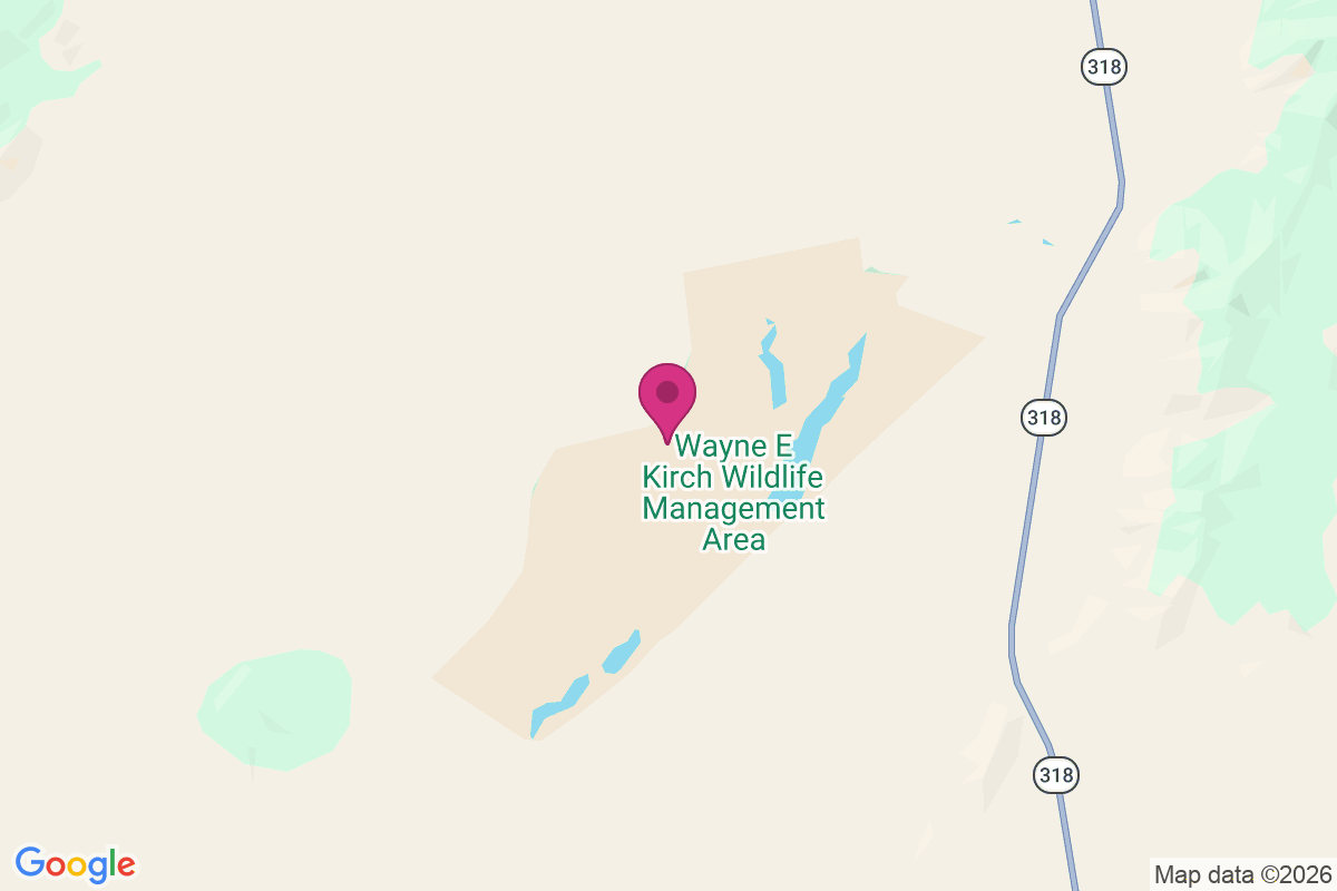 Carte de Hot Creek