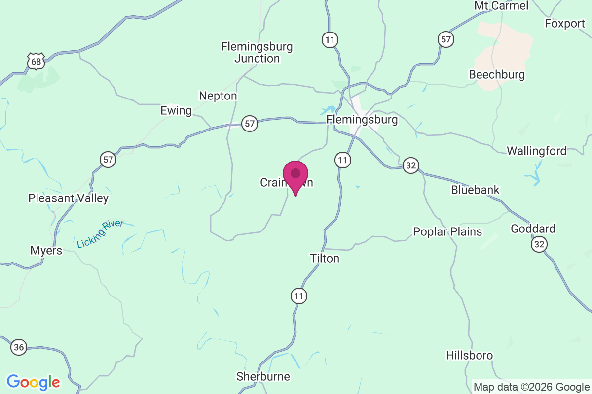 Carte de Craintown