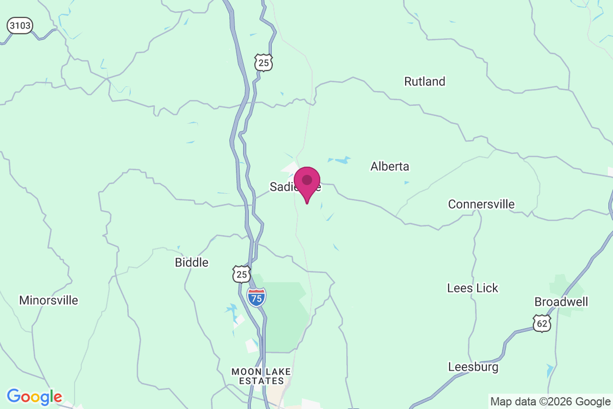 Carte de Sadieville