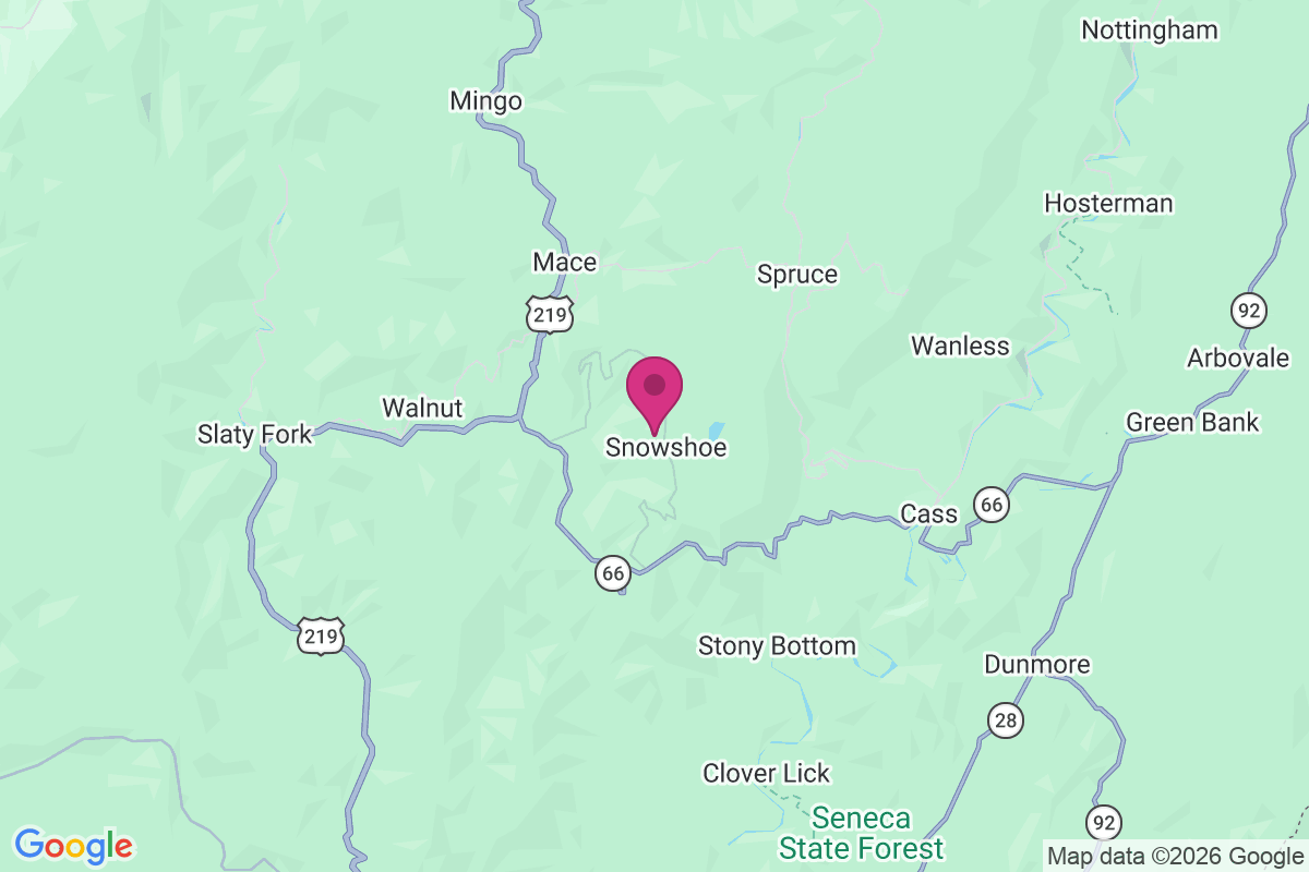 Carte de Slatyfork