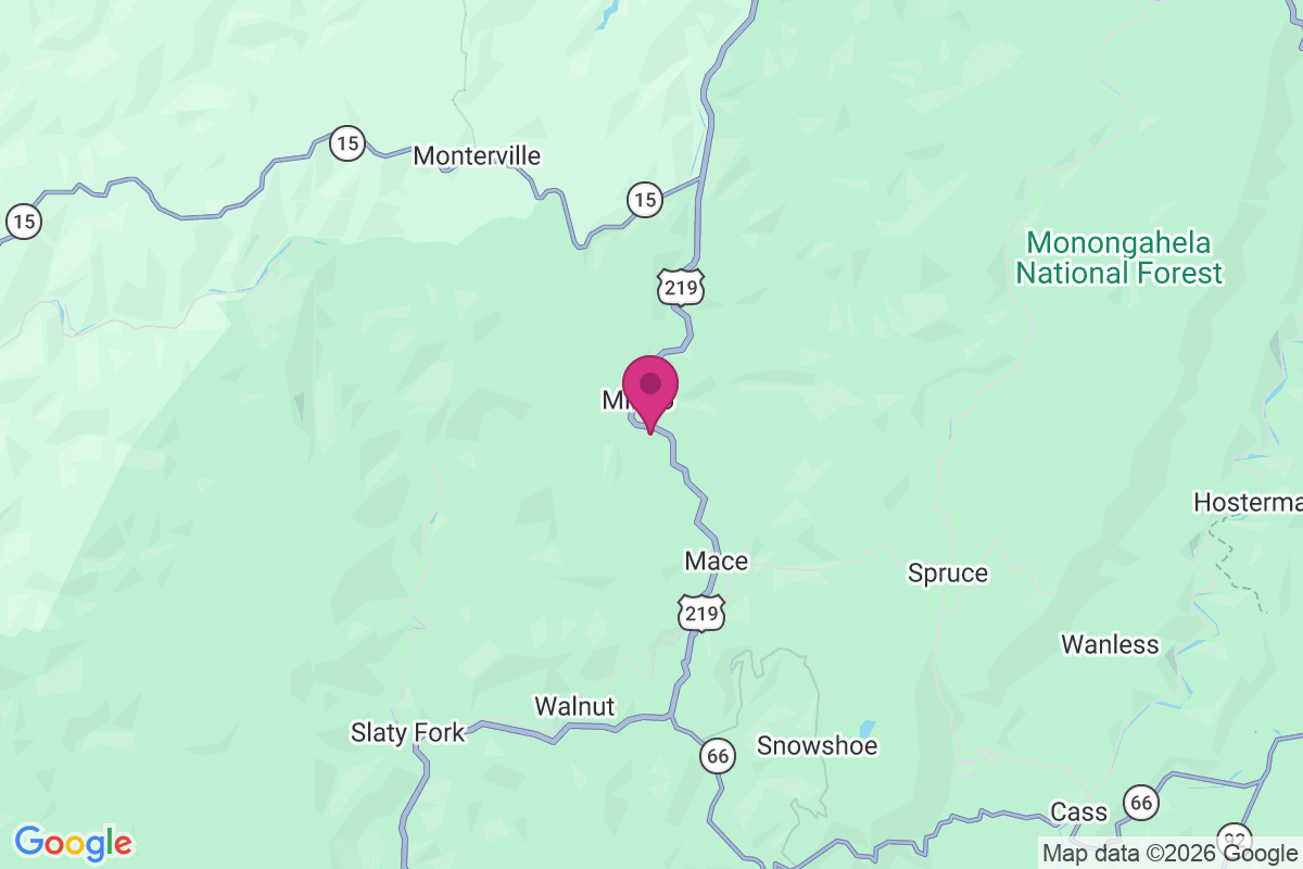 Carte de Upper Mingo
